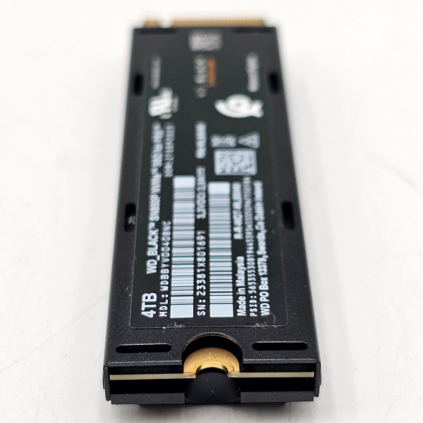 WD_Black SN850P 4TB NVME SSD PS5