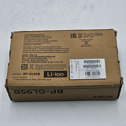 New Sony BP GL95B 14.4V Lithium Ion V Mount Battery 98Wh Black