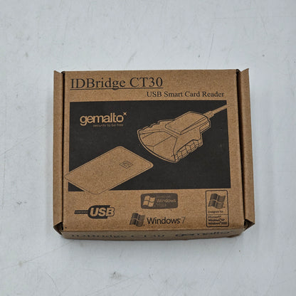 New Gemalto IDBridge CT30 USB Smart Card Reader