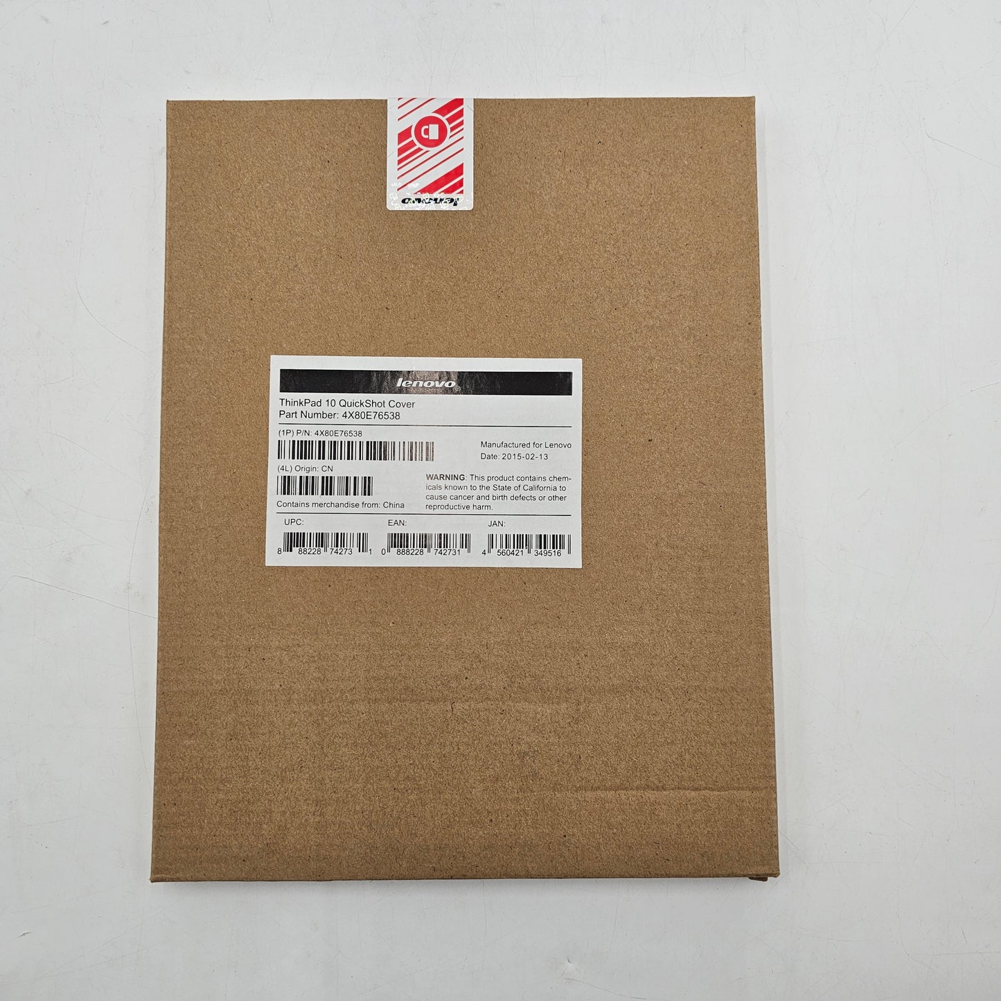 New Lenovo ThinkPad 10 Quickshot Cover