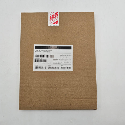 New Lenovo ThinkPad 10 Quickshot Cover