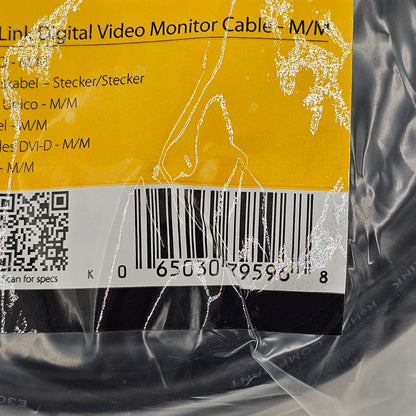 New StarTech 6 ft DVI D Dual Link Monitor Cable Lot of 10