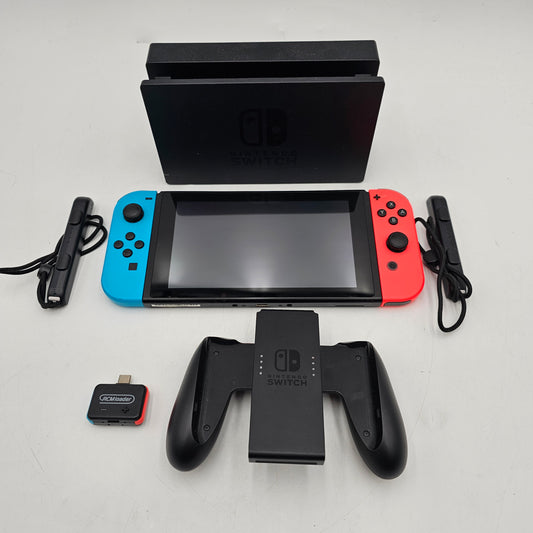 Nintendo Switch V1 Handheld Gaming Console Read