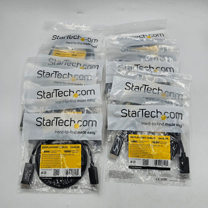 New StarTech Cables 2m/6.5ft DisplayPort to HDMI Adapter Cable 4K