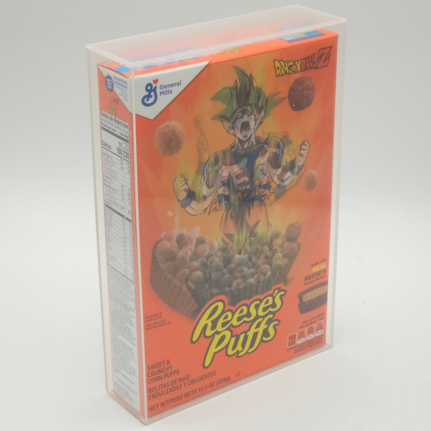 New Reese’s Puffs Dragon Ball Z Limited Goku Holo Cereal Box