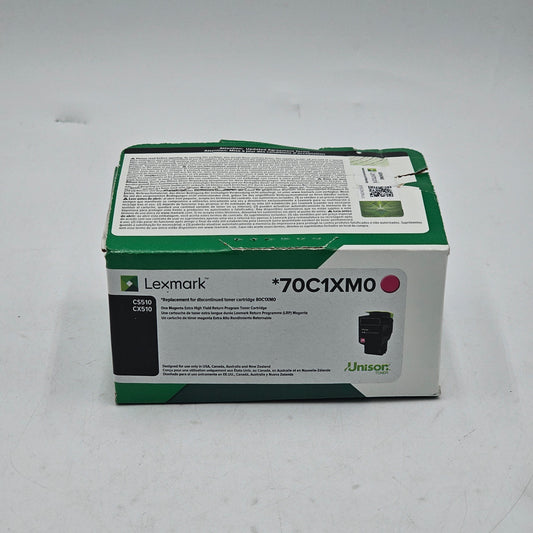 New Lexmark One Magenta Extra High Yield Toner 70C1XM0