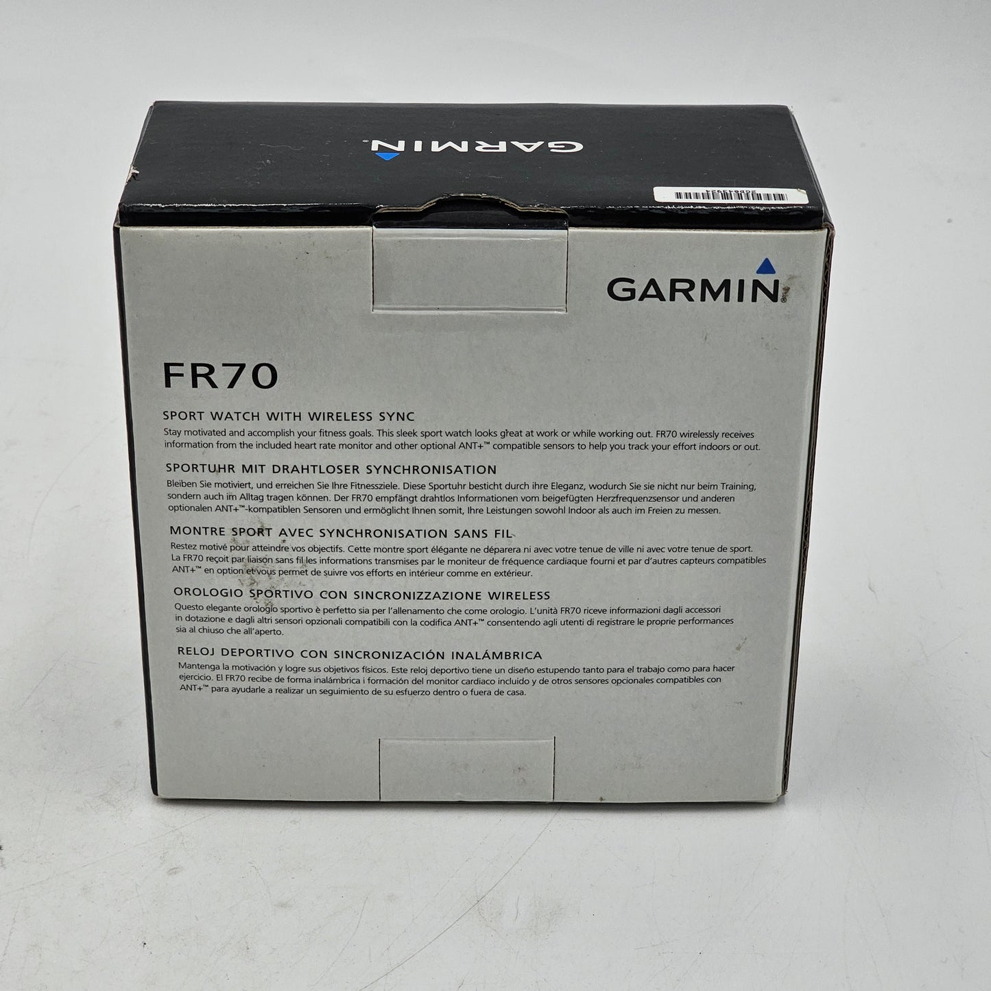 New Garmin Sport Watch Wireless Sync FR70