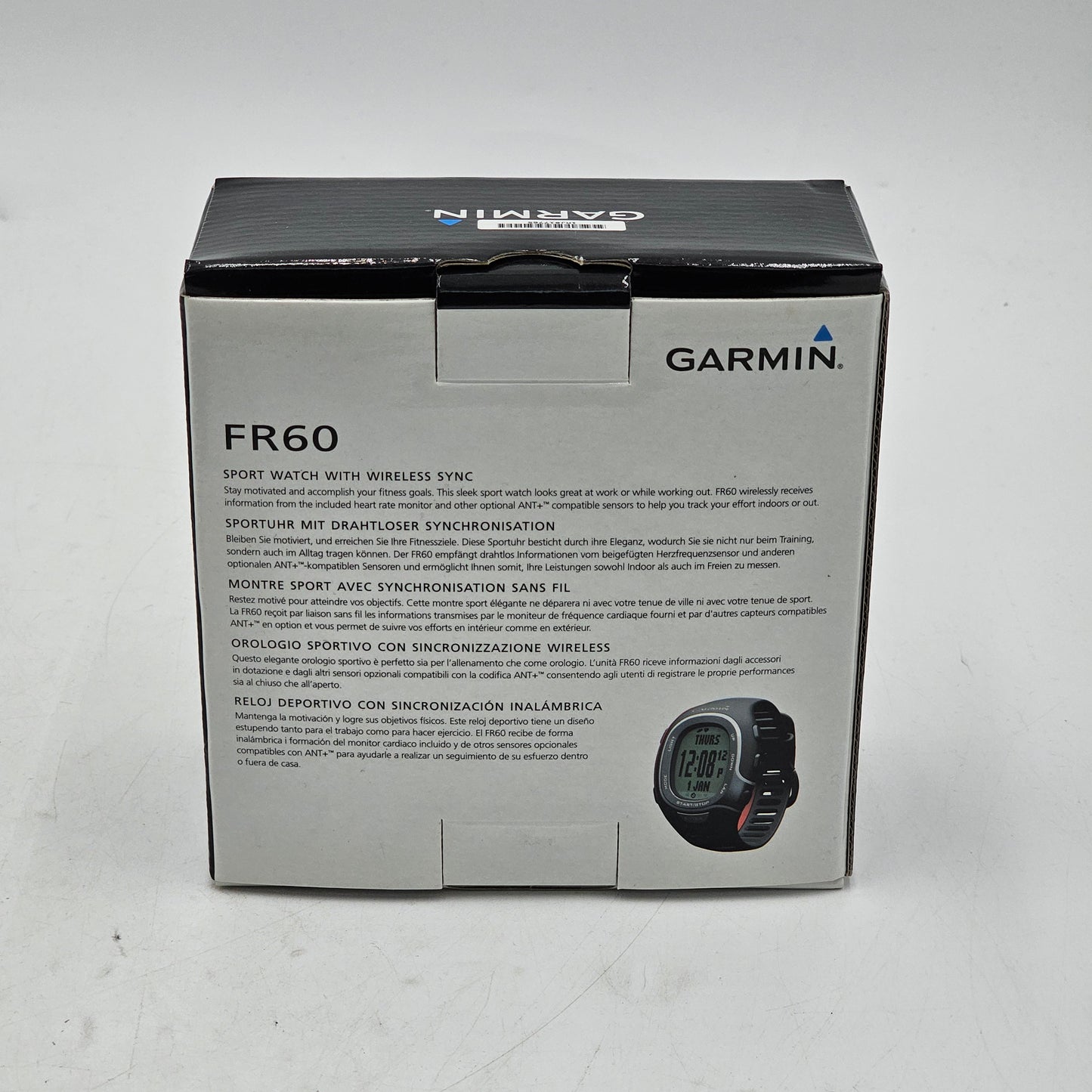 New Garmin Sports Watch With Wireless Sync FR60