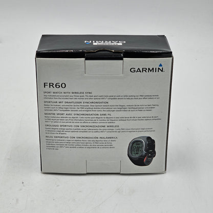 New Garmin Sports Watch With Wireless Sync FR60
