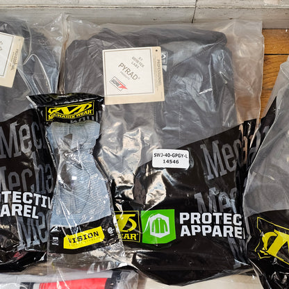 New MECHANIX WEAR AG40-GP-L-H3P-10 Ppe4 Arc Flash Kit 797Z91