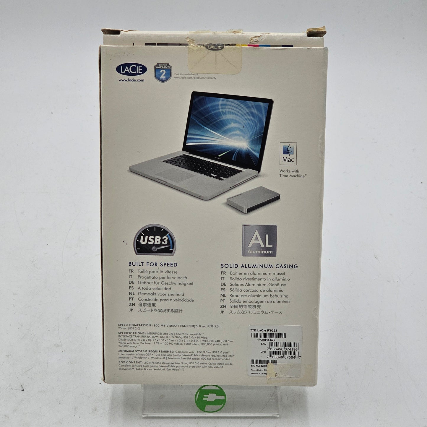 Lacie Porsche Design 2TB P9223