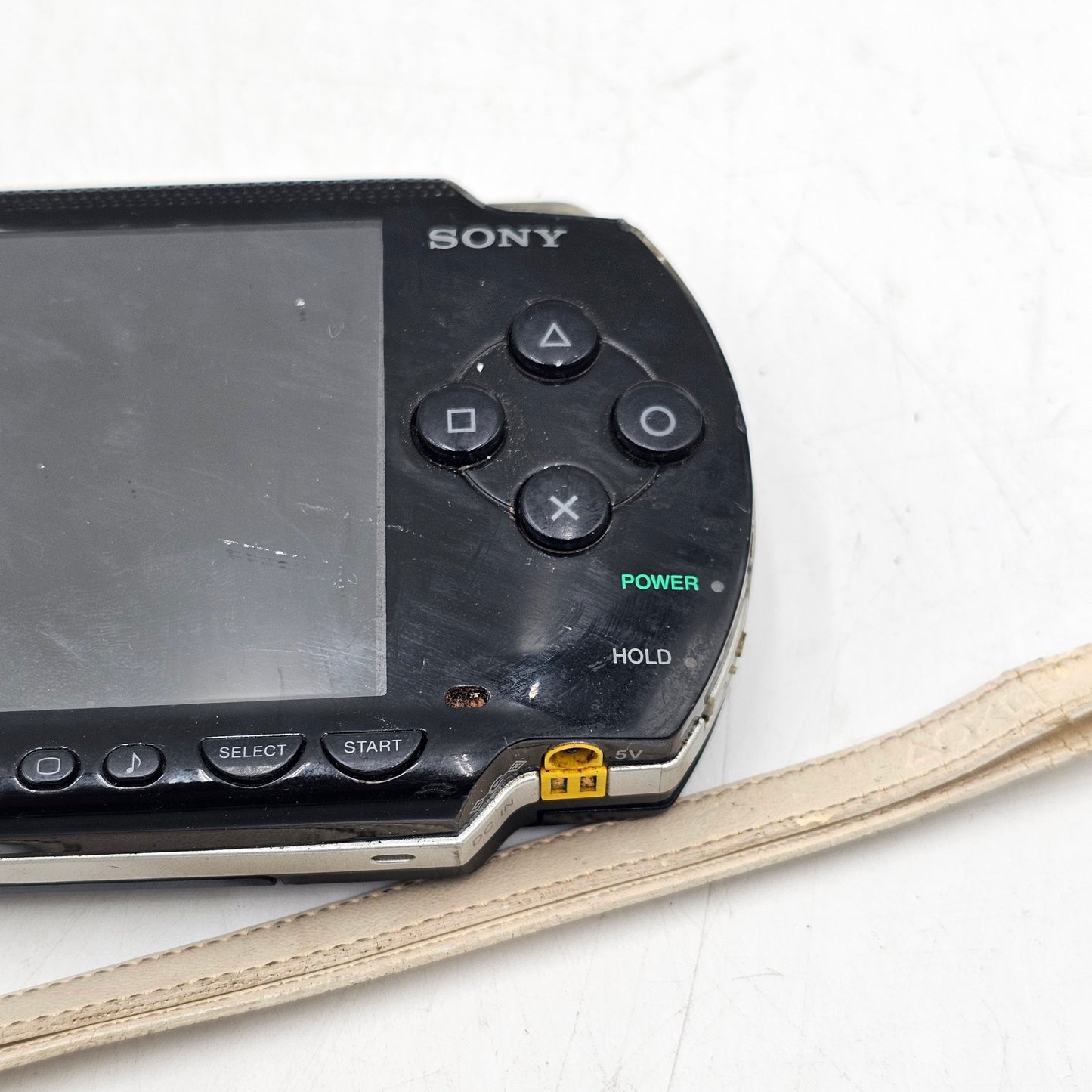 Broken Sony PSP 1000 PSP-1001 Handheld Game System Only No Battery