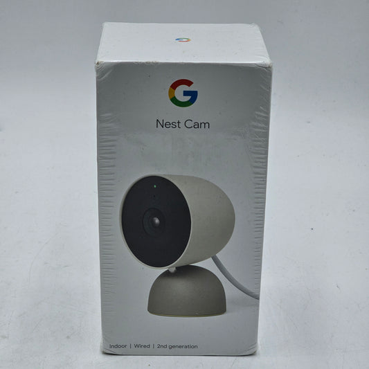 New Google Nest Cam Indoor Wired 2nd Generation GJQ9T