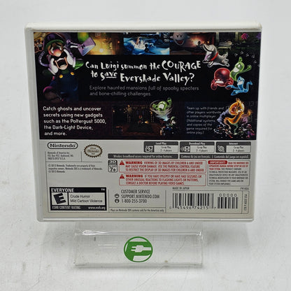 Luigi's Mansion: Dark Moon (Nintendo 3DS, 2013)