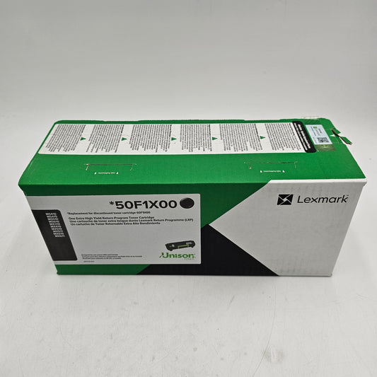 New Lexmark Replacement Toner Cartridge Extra High Yield 50F1X00