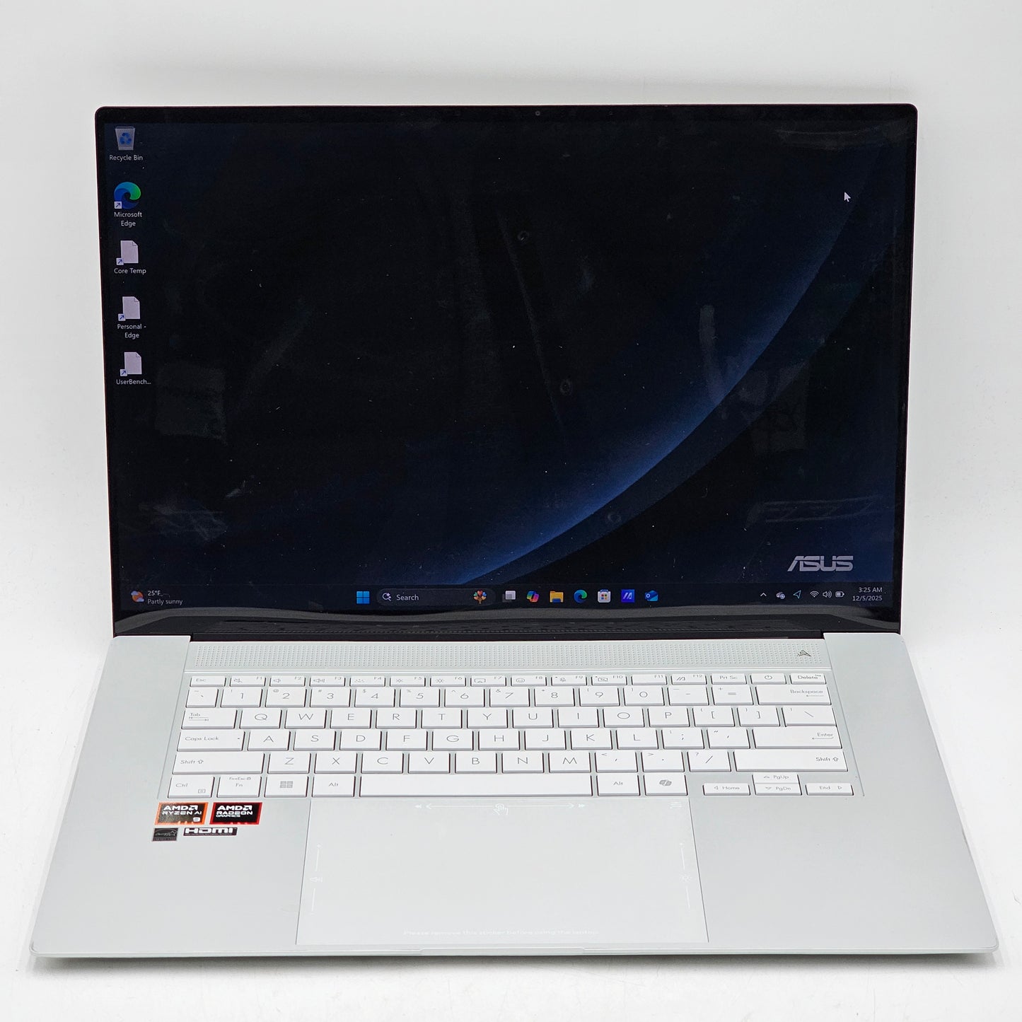 Asus Zenbook S 16 UM5606W 16" Ryzen AI 9 365 2.0GHz 24GB RAM 1TB SSD Radeon 880M