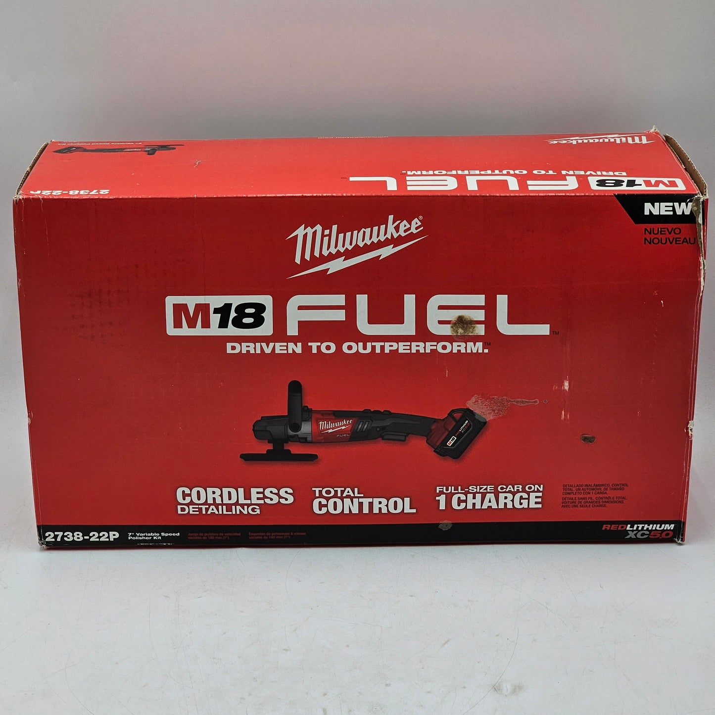 Milwaukee 2738-22P M18 18V Variable Speed Polisher Kit