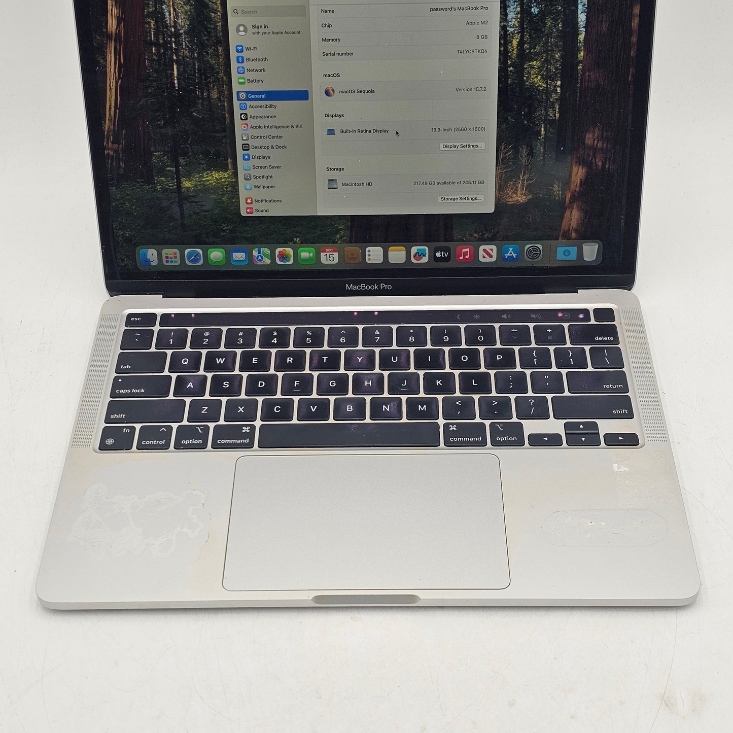 2022 Apple MacBook Pro 13.3" M2 10 Core 3.5GHz 8GB RAM 256GB SSD A2336