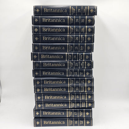 Encyclopedia Britannica Incomplete 15th Edition Micropedia Macropedia 1768 Vol 1-7 16-29