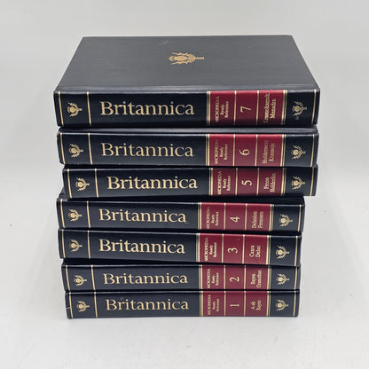 Encyclopedia Britannica Incomplete 15th Edition Micropedia Macropedia 1768 Vol 1-7 16-29