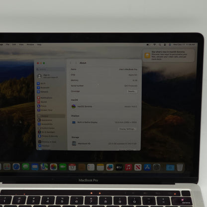 2022 Apple MacBook Pro 13.3" M2 10 Core 3.5GHz 8GB RAM 256GB SSD A2336