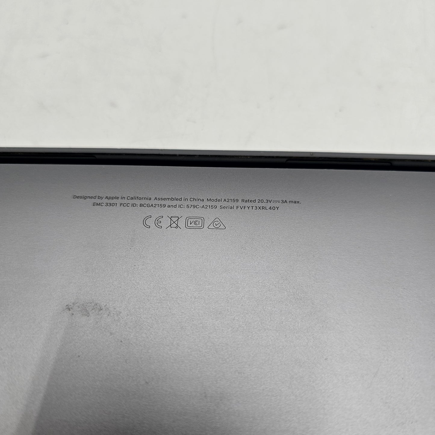 2019 Apple MacBook Pro 13.3" i5 1.4GHz 8GB RAM 128GB SSD Space Gray A2159