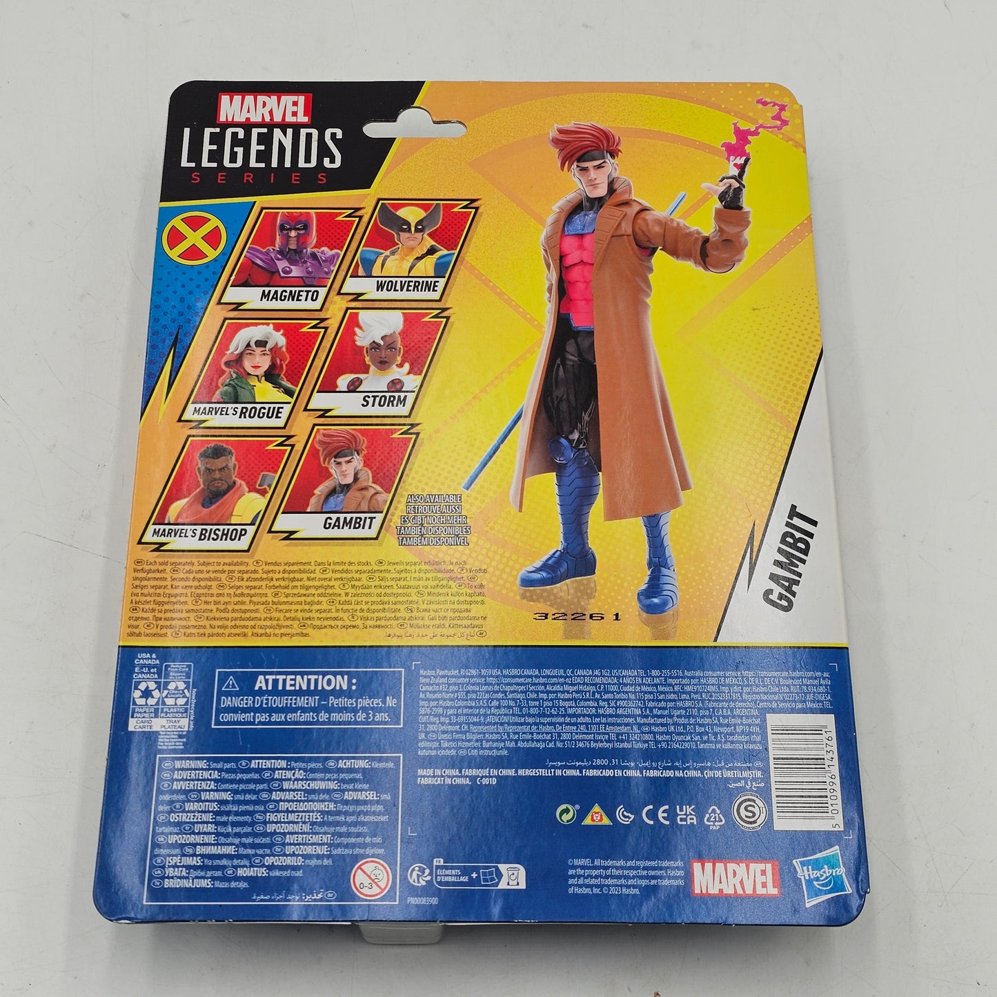 New HASBRO MARVEL STUDIOS X-MEN 97 GAMBIT