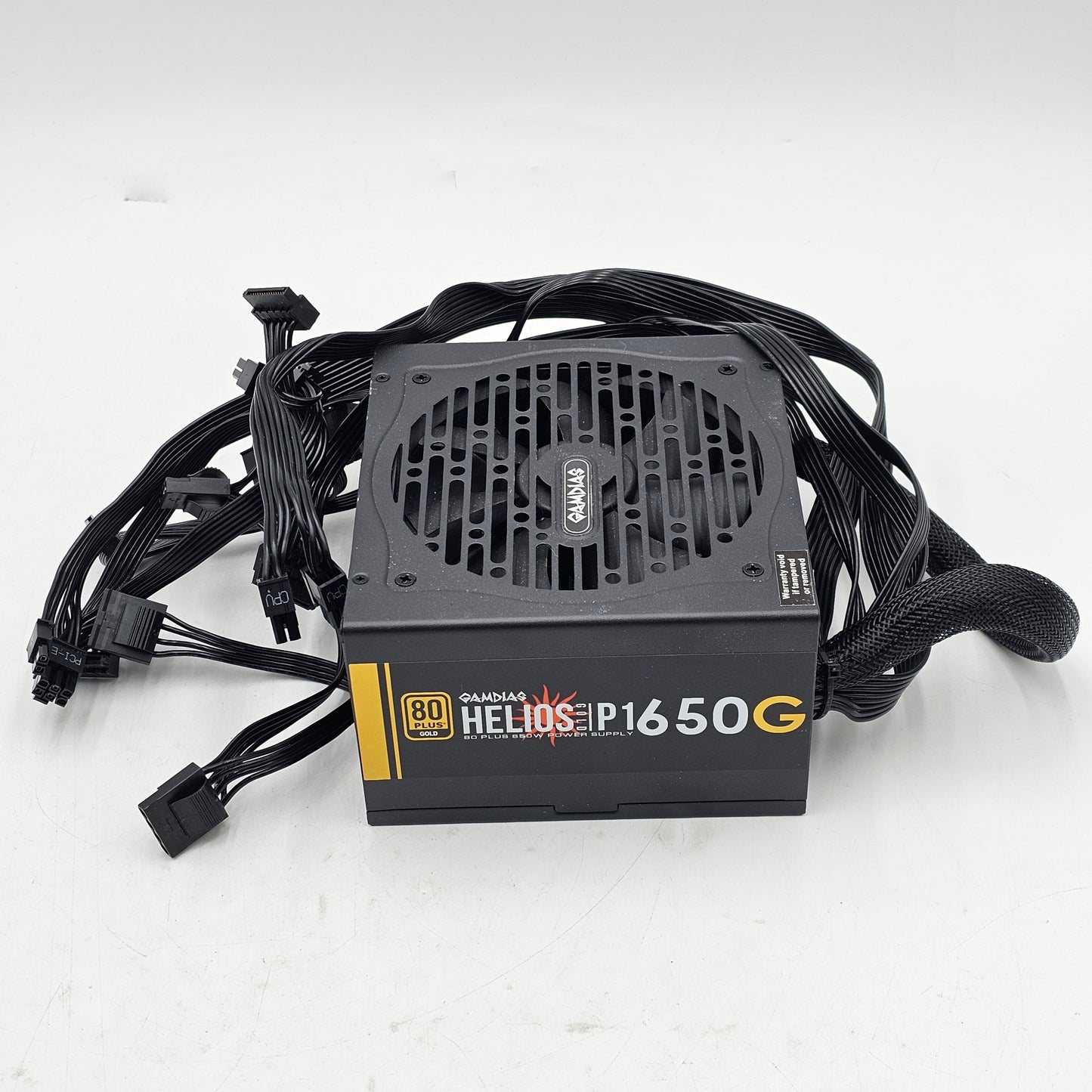 GAMDIAS Helios 80 Plus Gold PSU P1-650G 650W Semi Modular Power Supply