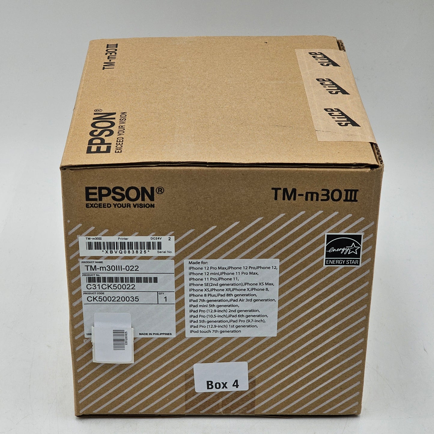 New EPSON POS Thermal Printer TM-M30III