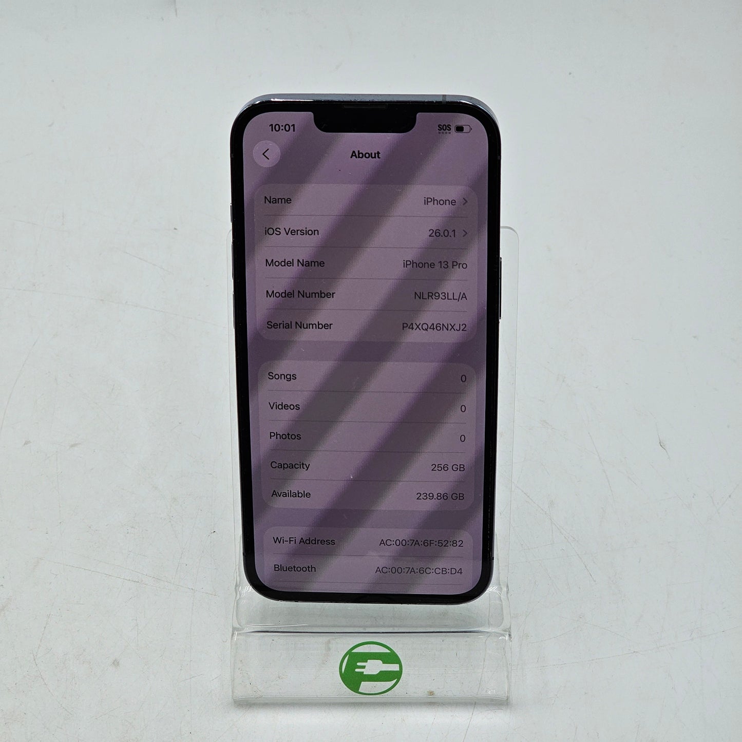 Factory Unlocked Apple iPhone 13 Pro 256GB Sierra Blue NLR93L/A