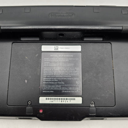 Nintendo Wii U Video Game Console WUP-101 (02) Black