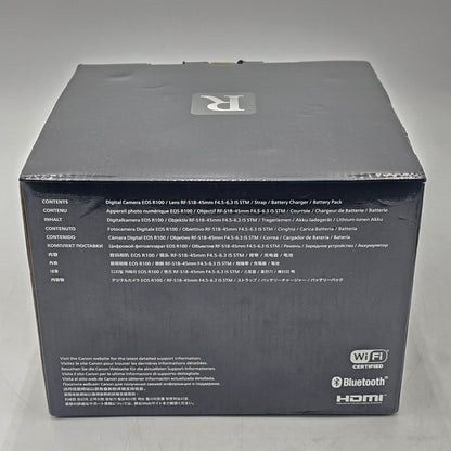 New Canon EOS R100 24.1MP Digital SLR DSLR Camera