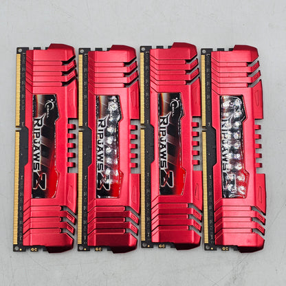 G.Skill RIPJAWS Z 16GB (4×4GB) RAM DDR3 1600MHz F3-12800CL9Q-16GBZL