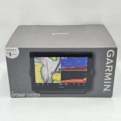 New Garmin GPSMAP 1243xsv Fish Finder 010-02367-61