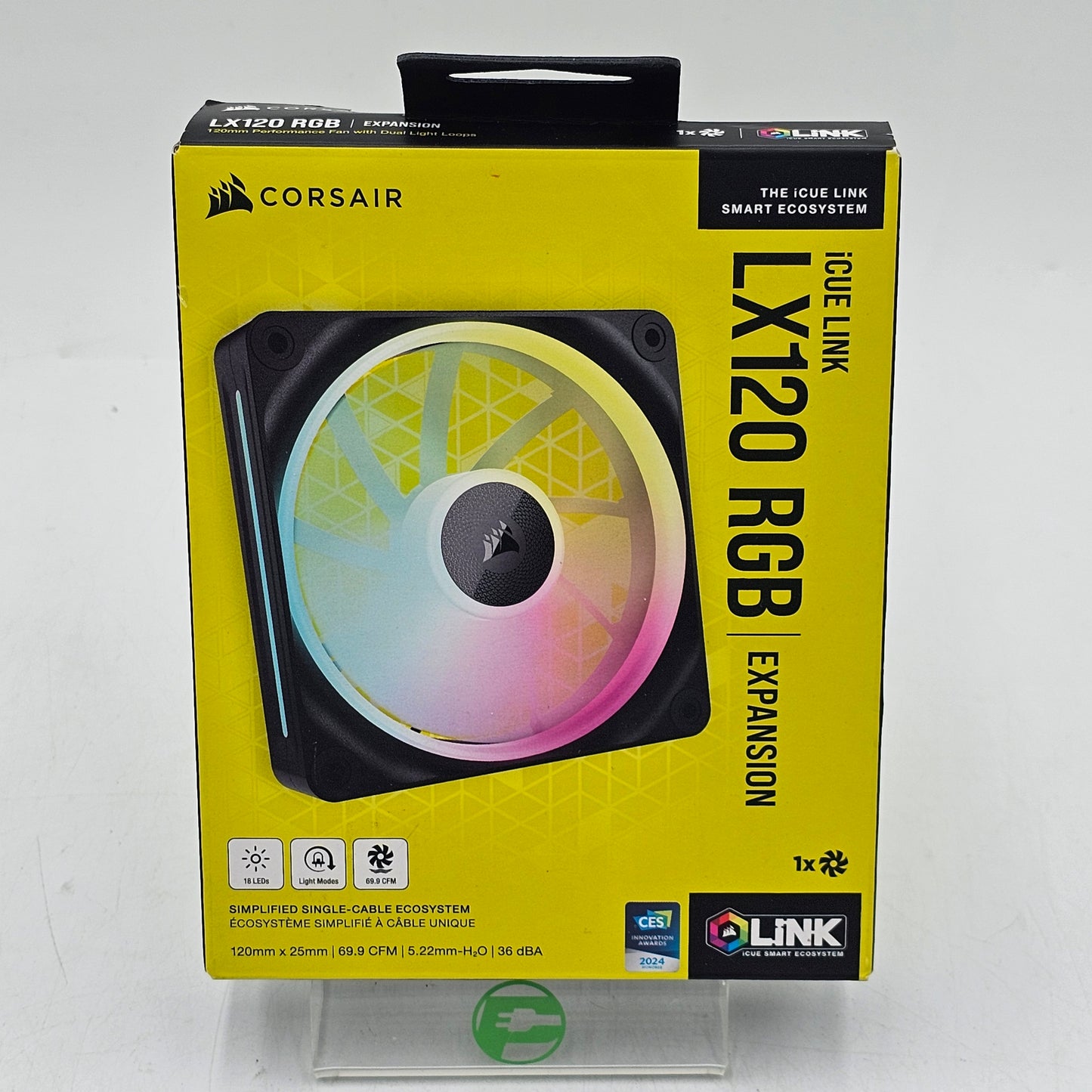 New CORSAIR iCUE LINK RGB 120mm PWM LX120