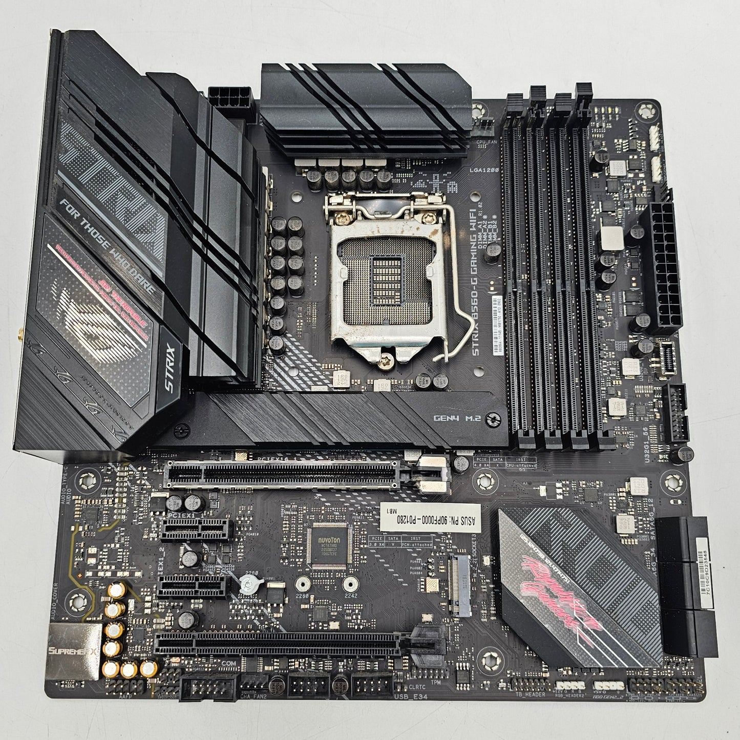 Asus B560-G GAMING LGA 1200 microATX Intel DDR4 Motherboard