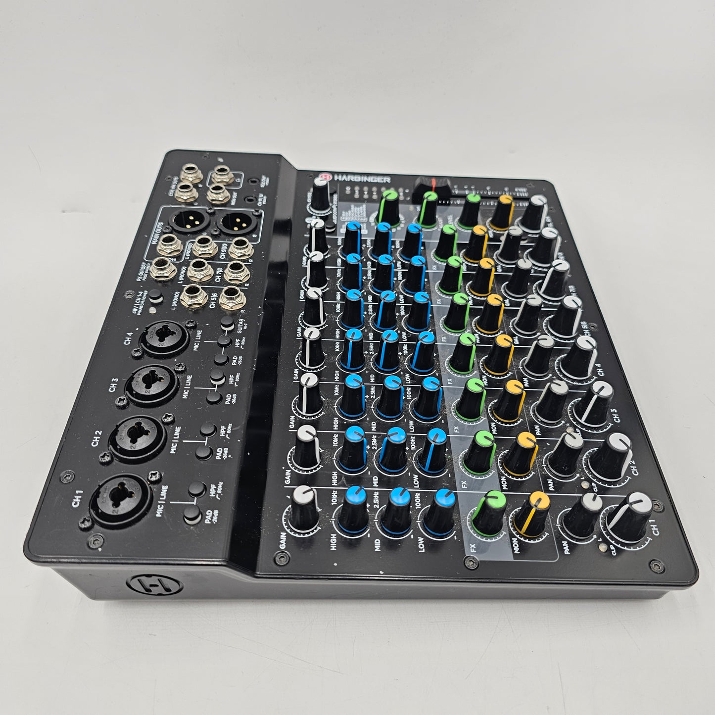 Harbinger lv12 12-Channel Analog Mixer With Bluetooth & FX