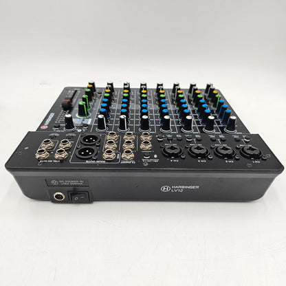 Harbinger lv12 12-Channel Analog Mixer With Bluetooth & FX