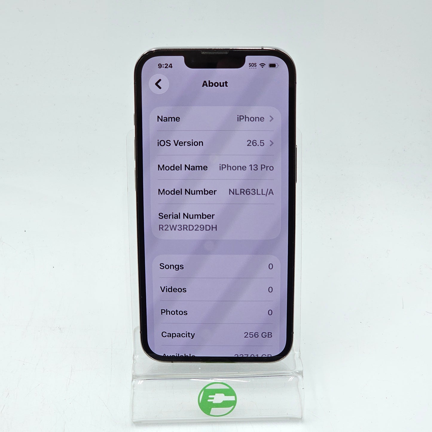 Factory Unlocked Apple iPhone 13 Pro 256GB Graphite NLR63LL/A