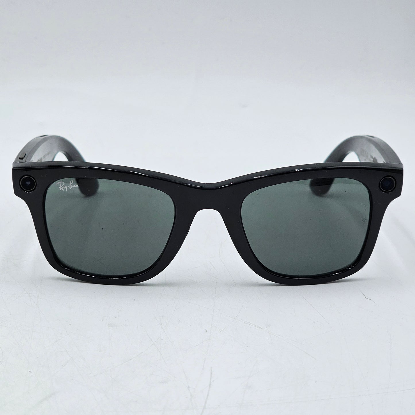 Ray-Ban Meta Wayfarer Gen 1 Shiny Black Polarized RW4006 601/71 AI Smart Glasses