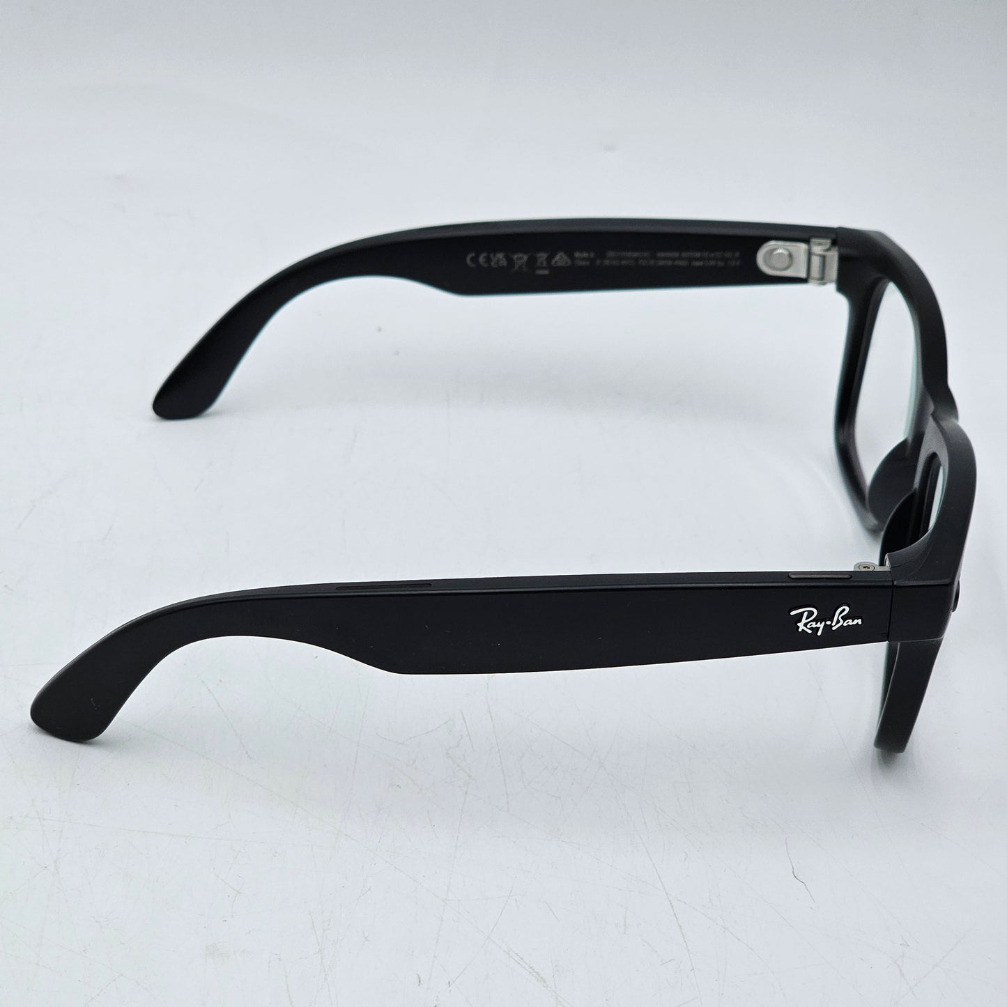 Ray-Ban Meta Wayfarer Gen 1 Matte Black Transitions RW4006 601S1M Smart Glasses