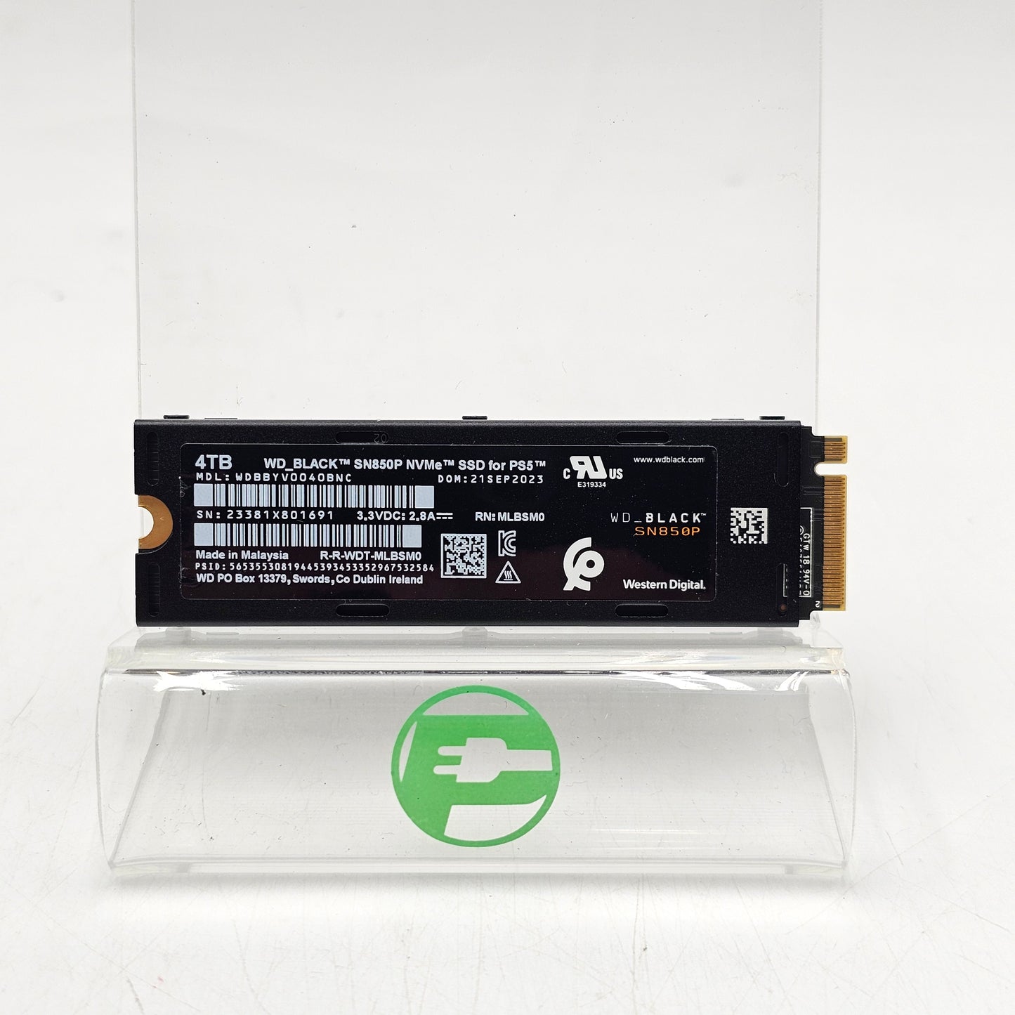 WD_Black SN850P 4TB NVME SSD PS5