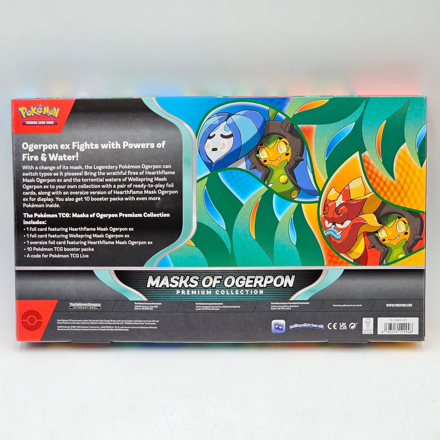 New Pokemon Masks of Ogerpon Premium Collection
