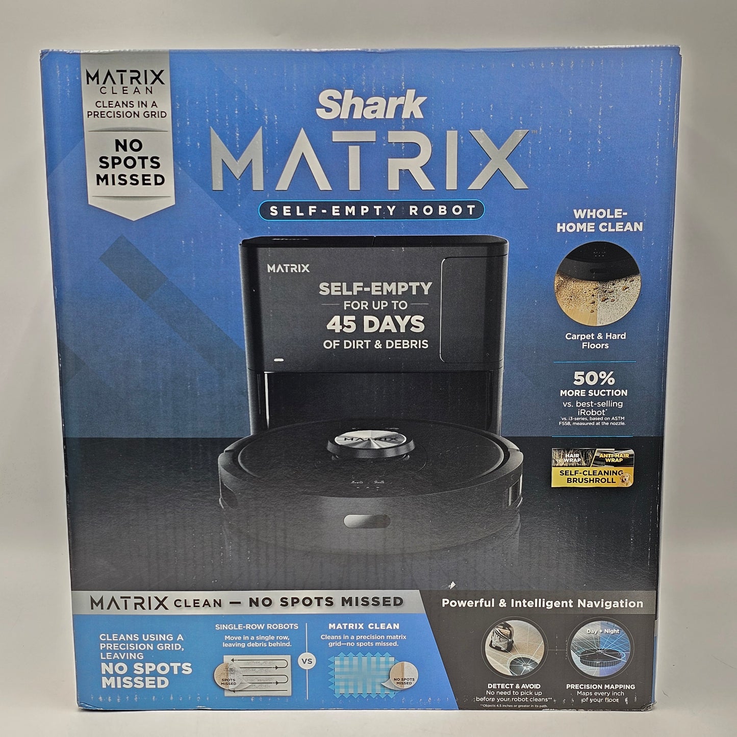 New Shark Matrix Robot Vacuum RV2310AE
