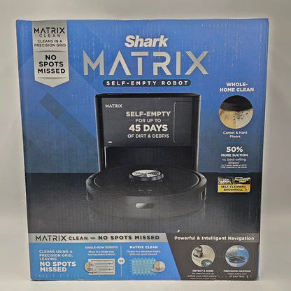 New Shark Matrix Robot Vacuum RV2310AE