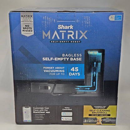 New Shark Matrix Robot Vacuum RV2310AE