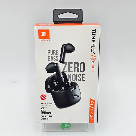JBL Tune Flex Wireless Bluetooth Earbuds Black JBLTFLEXBLKAM