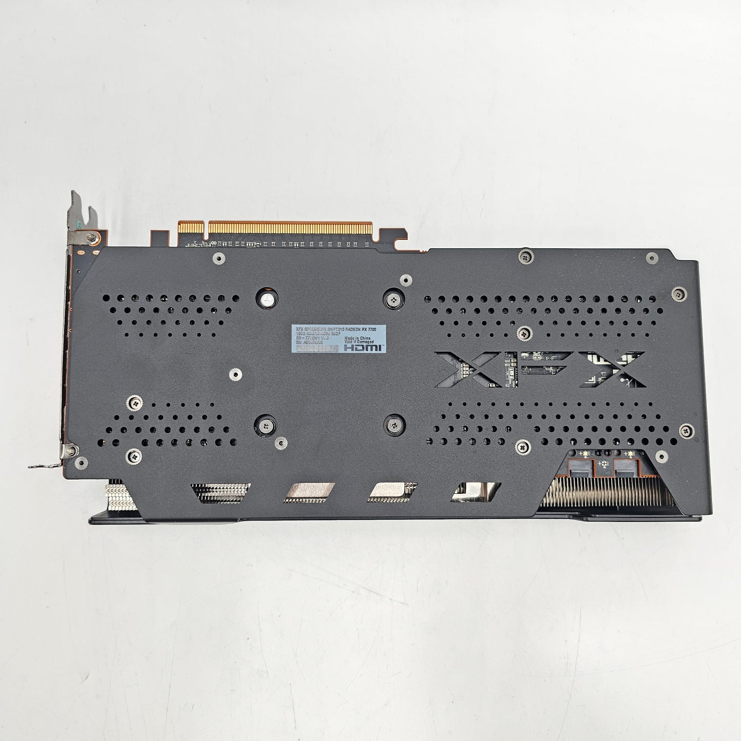 XFX Radeon RX 7700 XFX Speedster SWFT210 12GB GDDR6 Graphics Card RX-77TSW1