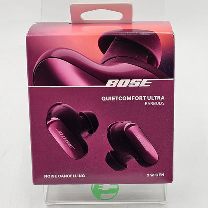 New Bose QuietComfort Ultra QC Ultra 2nd Gen Earbuds Deep Plum 896637-0030