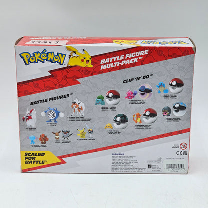 New Pokemon Battle Figure Multi Pack 6 Figurines Lot of 3 PKW3614